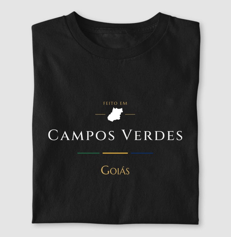 Feito em, Campos Verdes · GO
