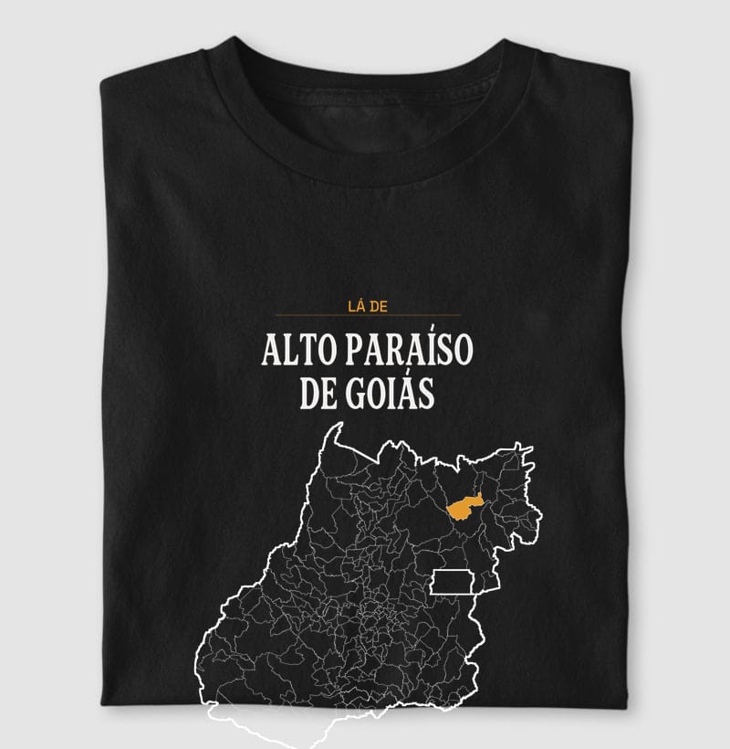 Camiseta Território de Alto Paraíso de Goiás