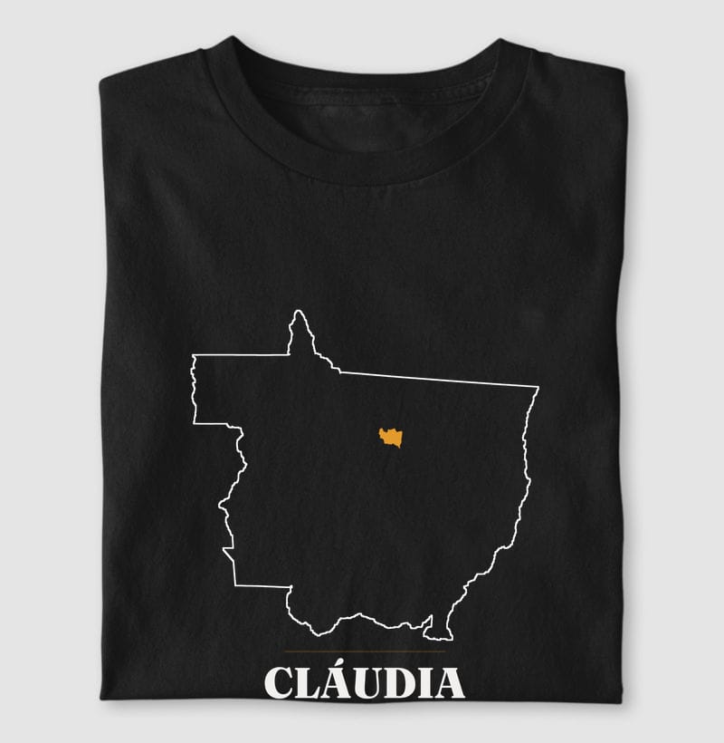 Camiseta Traço de Cláudia