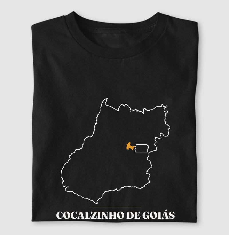 Camiseta Traço de Cocalzinho de Goiás
