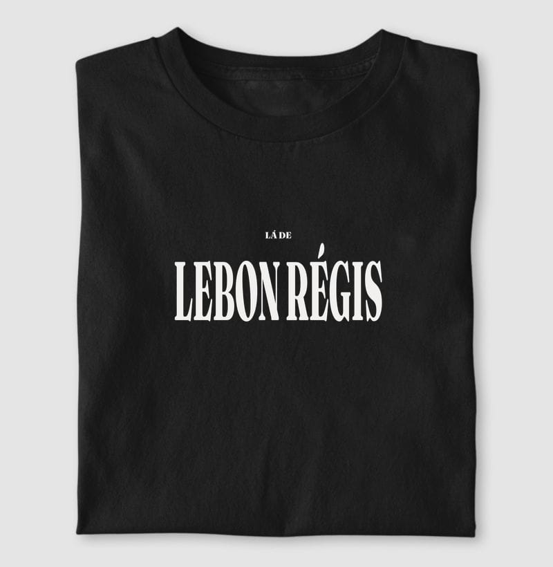 Camiseta Tipografia de Lebon Régis