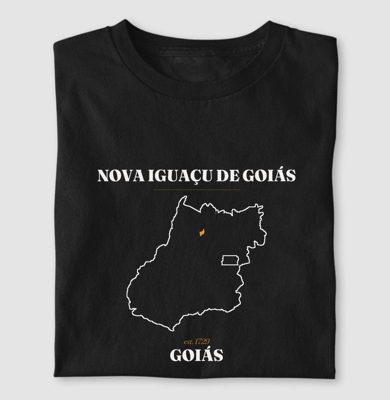 Camiseta Legado de Nova Iguaçu de Goiás