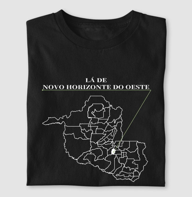 Camiseta Ponto de Origem de Novo Horizonte do Oeste