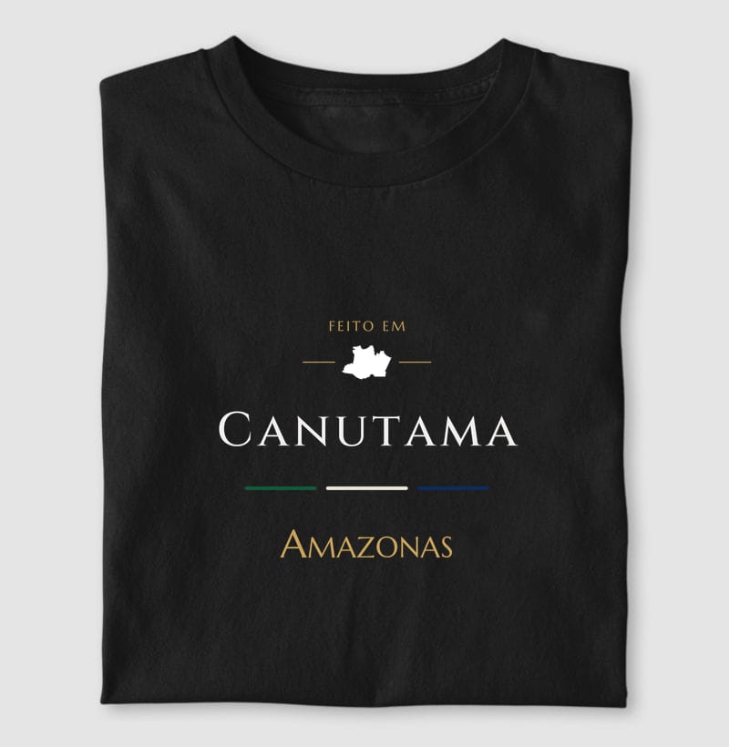 Camiseta Feito em de Canutama