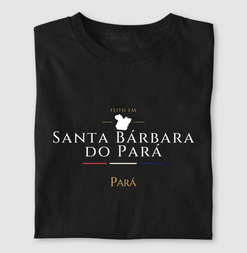 Feito em, Santa Bárbara do Pará · PA