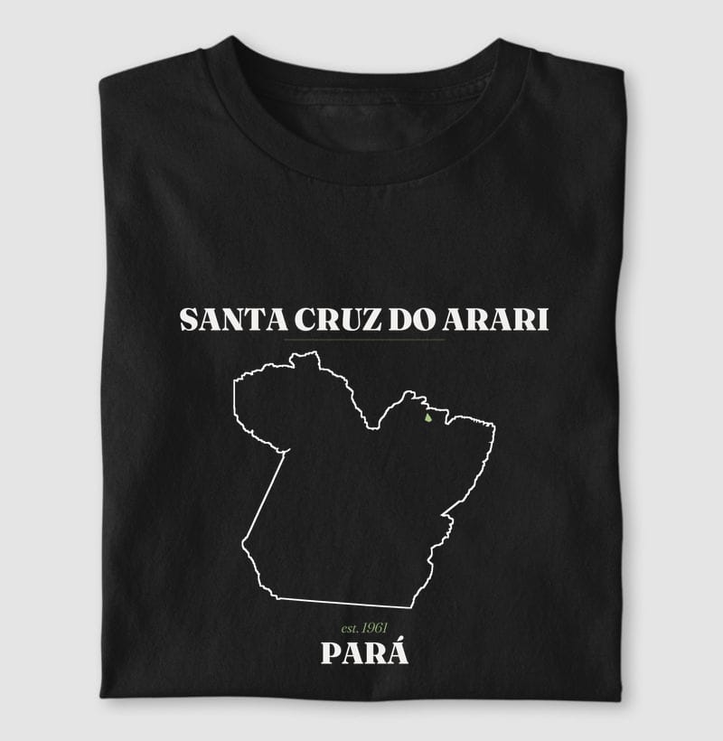 Camiseta Legado de Santa Cruz do Arari
