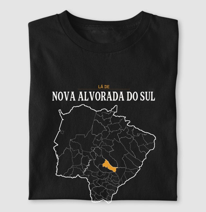 Camiseta Território de Nova Alvorada do Sul