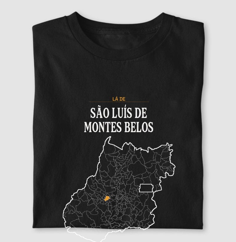 Camiseta Território de São Luís de Montes Belos