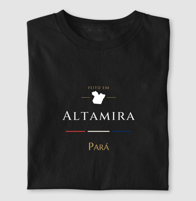 Camiseta Feito em de Altamira