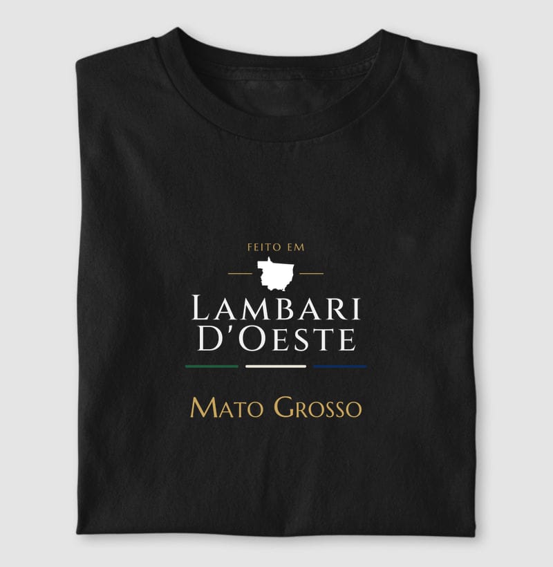 Feito em, Lambari D'Oeste · MT