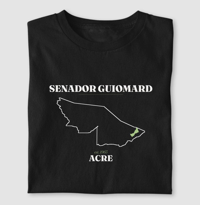 Camiseta Legado de Senador Guiomard
