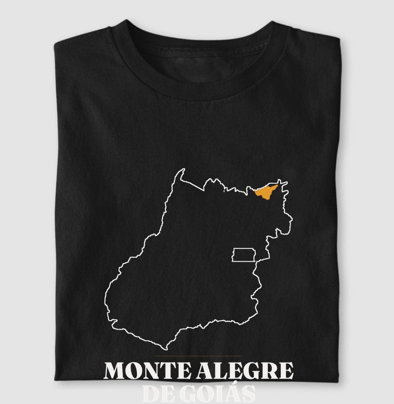 Camiseta Traço de Monte Alegre de Goiás