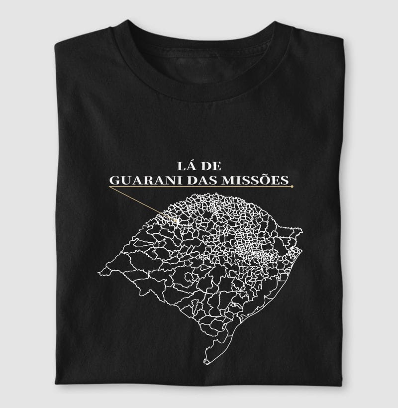 Camiseta Ponto de Origem de Guarani das Missões