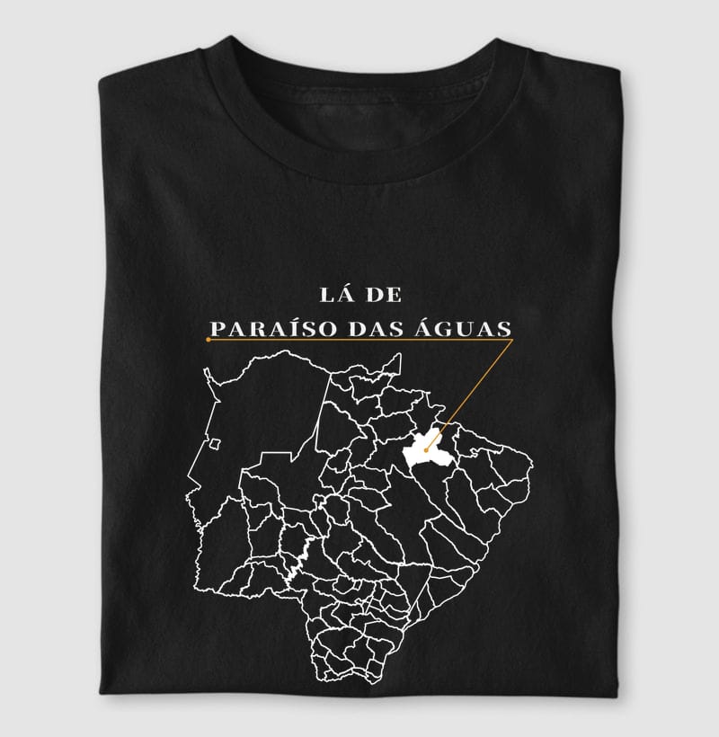 Camiseta Ponto de Origem de Paraíso das Águas