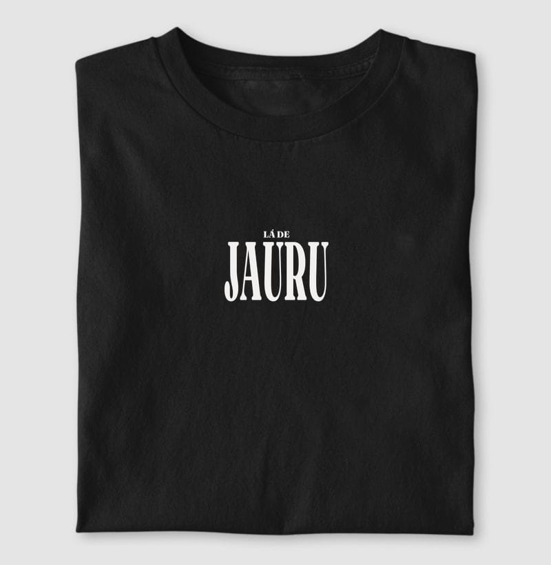 Camiseta Tipografia de Jauru
