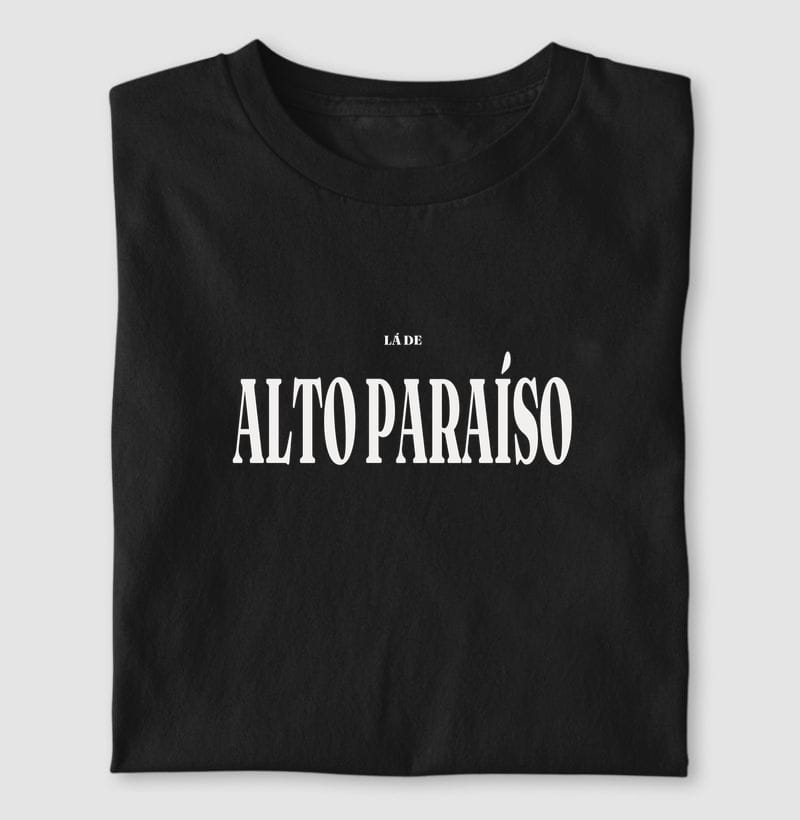 Camiseta Tipografia de Alto Paraíso
