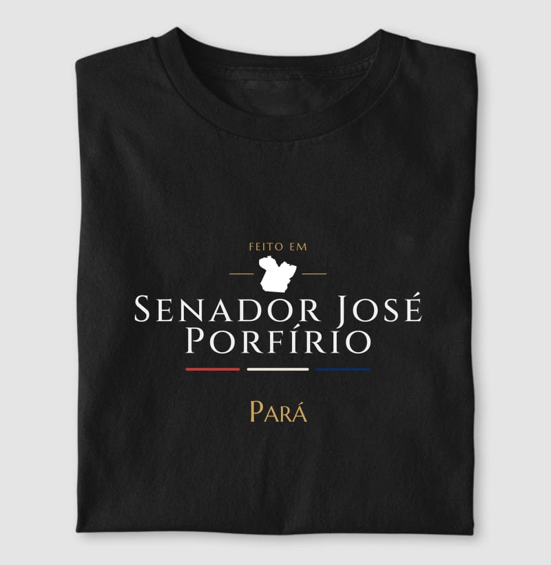 Camiseta Feito em de Senador José Porfírio