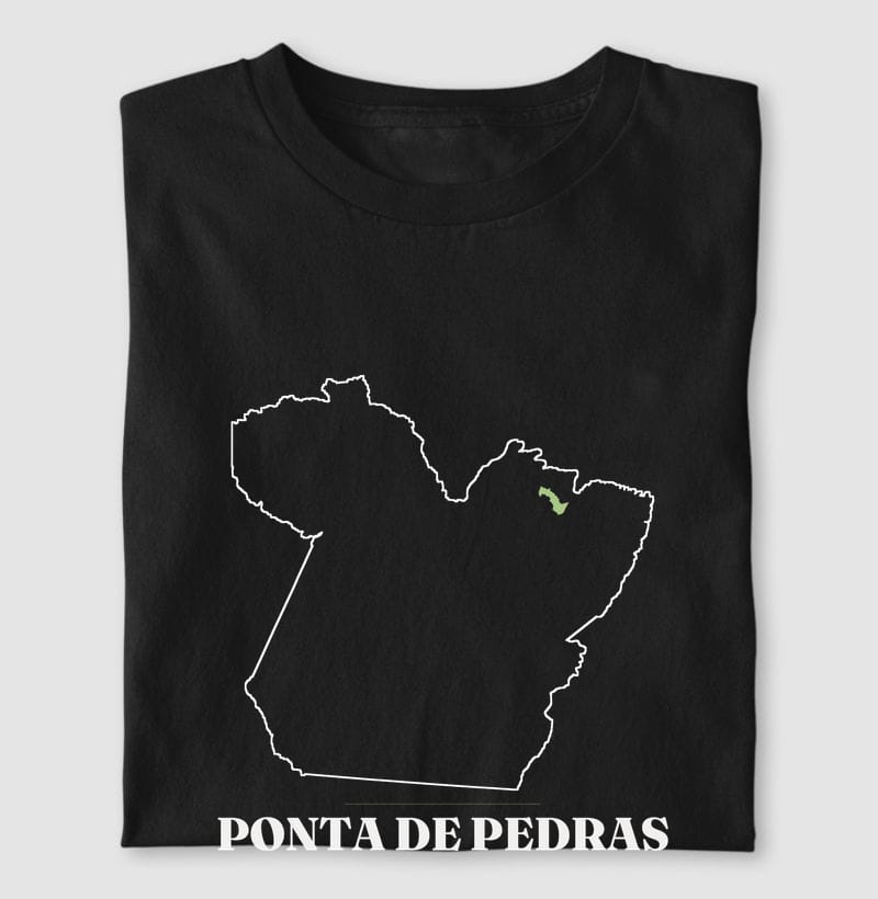 Camiseta Traço de Ponta de Pedras