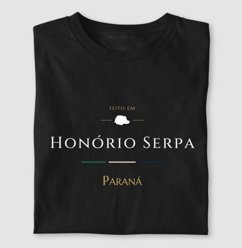 Camiseta Feito em de Honório Serpa
