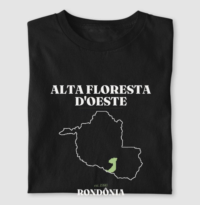 Camiseta Legado de Alta Floresta D'Oeste