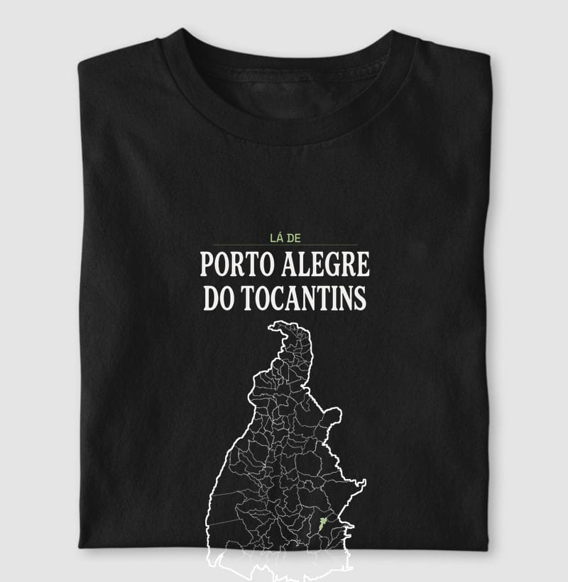 Camiseta Território de Porto Alegre do Tocantins