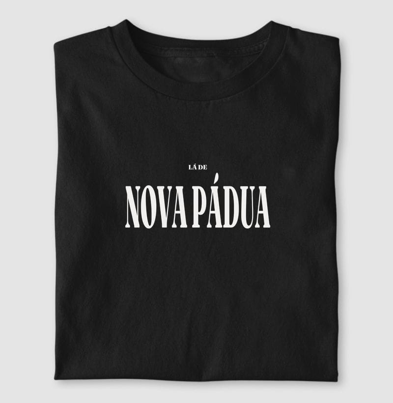 Camiseta Tipografia de Nova Pádua