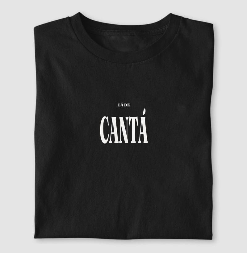 Camiseta Tipografia de Cantá