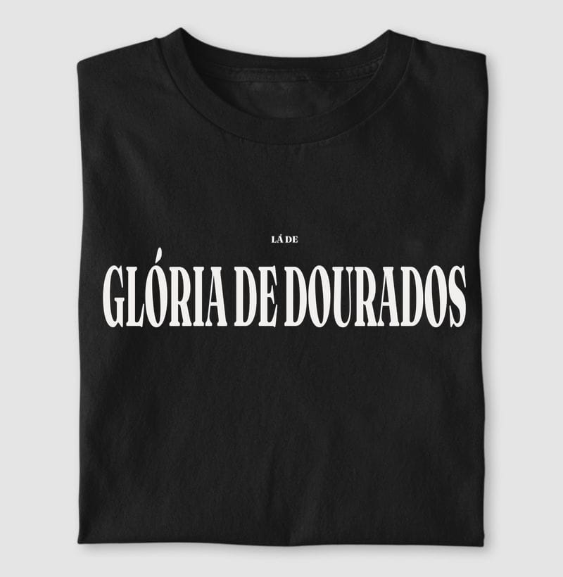 Camiseta Tipografia de Glória de Dourados