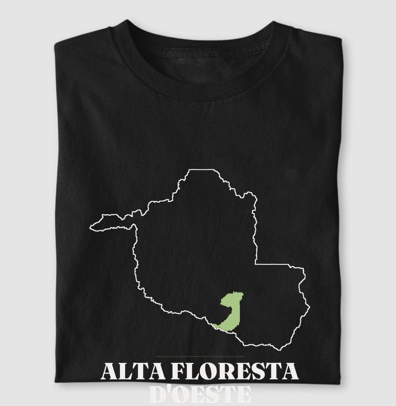 Camiseta Traço de Alta Floresta D'Oeste