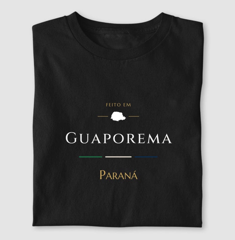 Camiseta Feito em de Guaporema