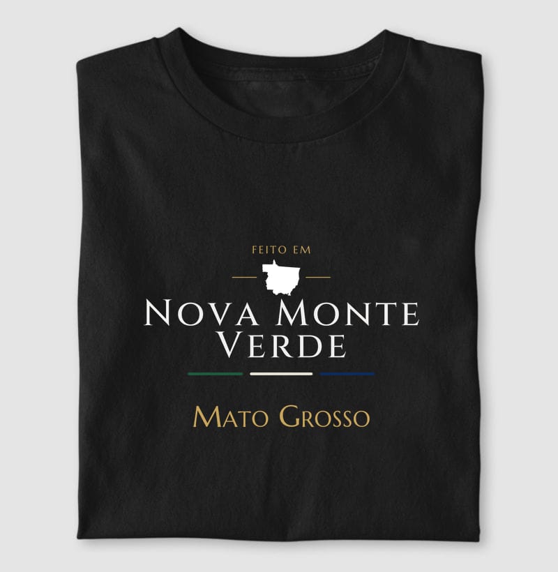 Camiseta Feito em de Nova Monte Verde