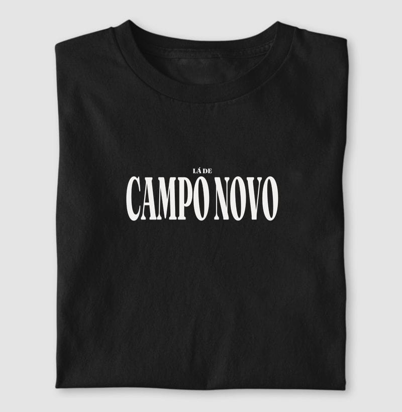 Camiseta Tipografia de Campo Novo