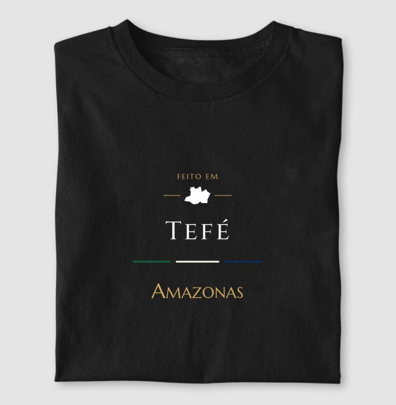 Feito em, Tefé · AM