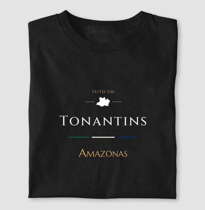 Camiseta Feito em de Tonantins