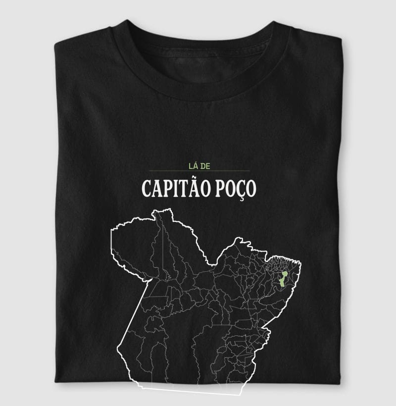 Camiseta Território de Capitão Poço