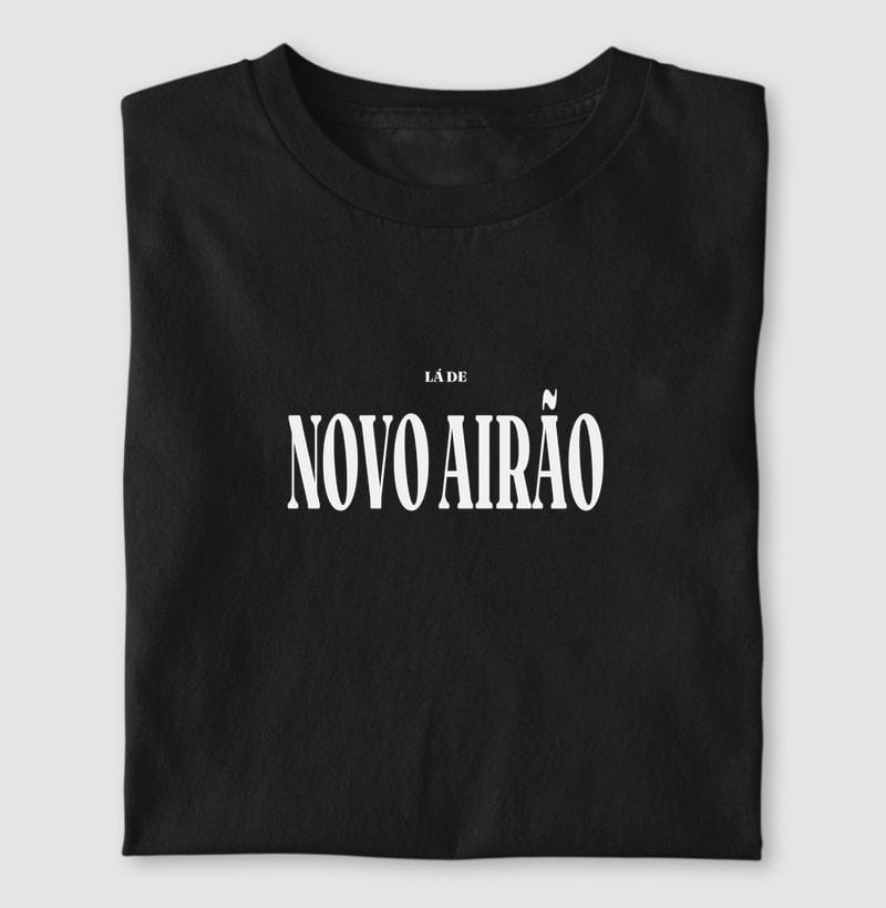 Camiseta Tipografia de Novo Airão