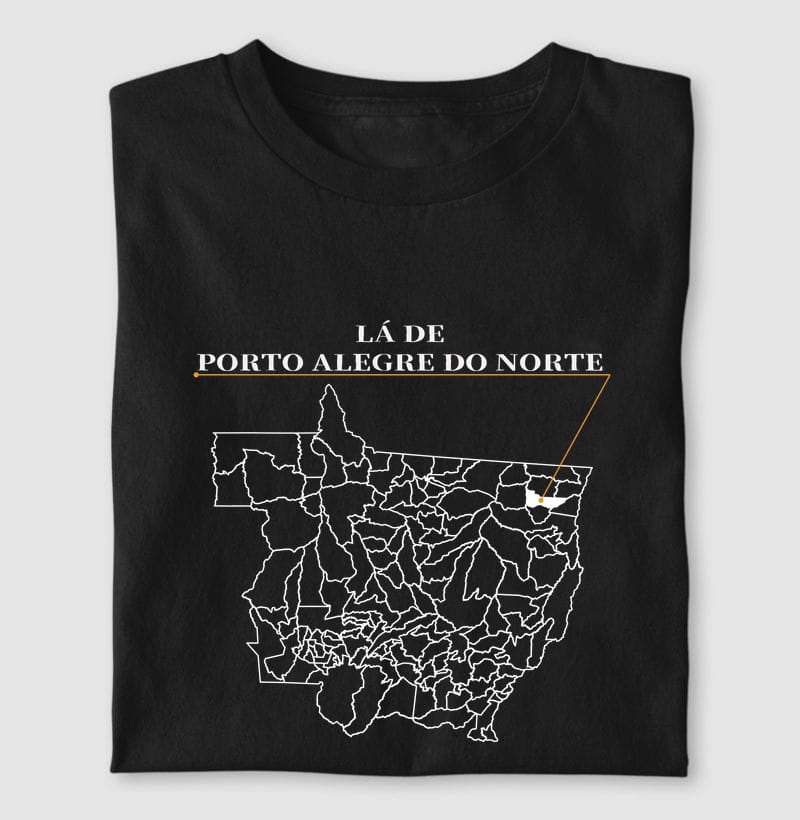 Camiseta Ponto de Origem de Porto Alegre do Norte