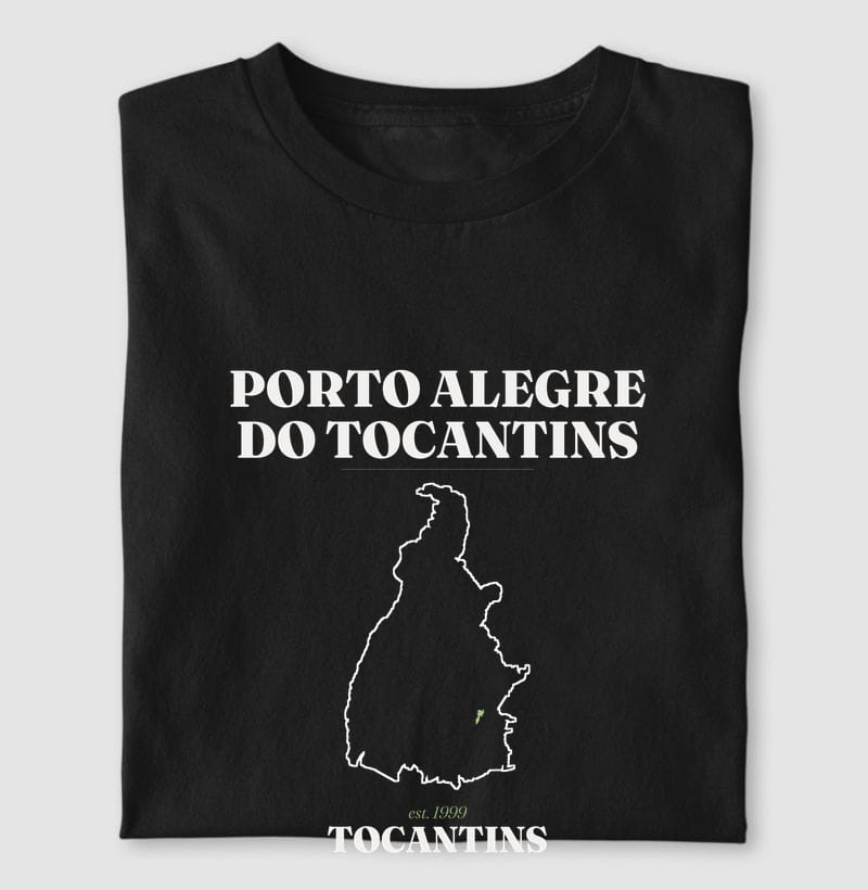 Camiseta Legado de Porto Alegre do Tocantins