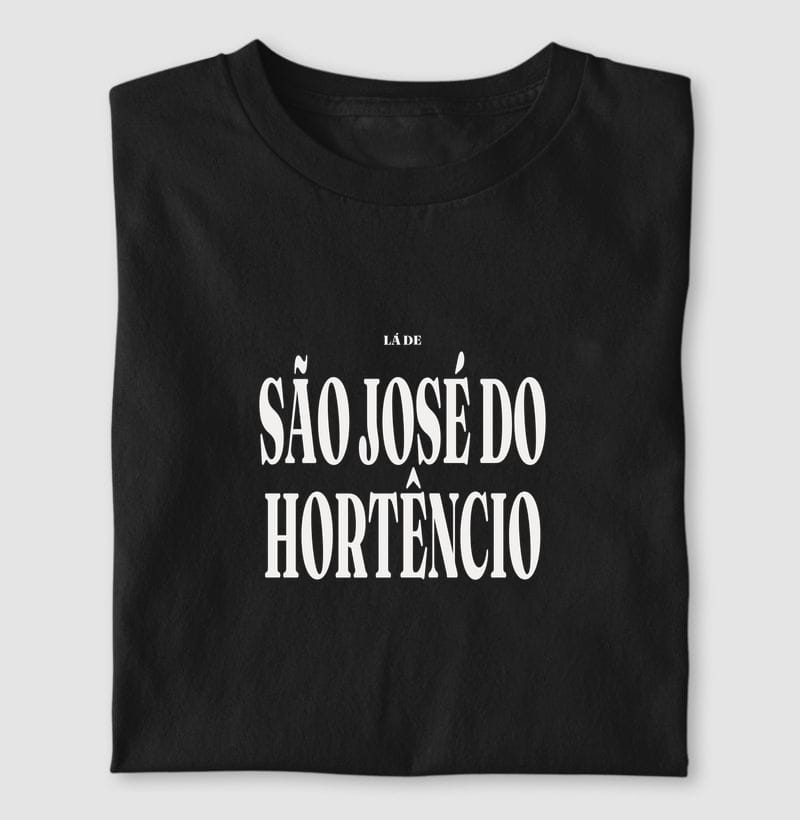 Camiseta Tipografia de São José do Hortêncio