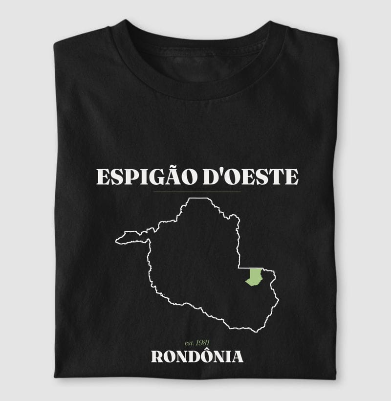 Camiseta Legado de Espigão D'Oeste