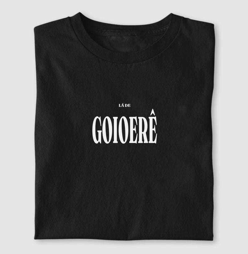 Camiseta Tipografia de Goioerê