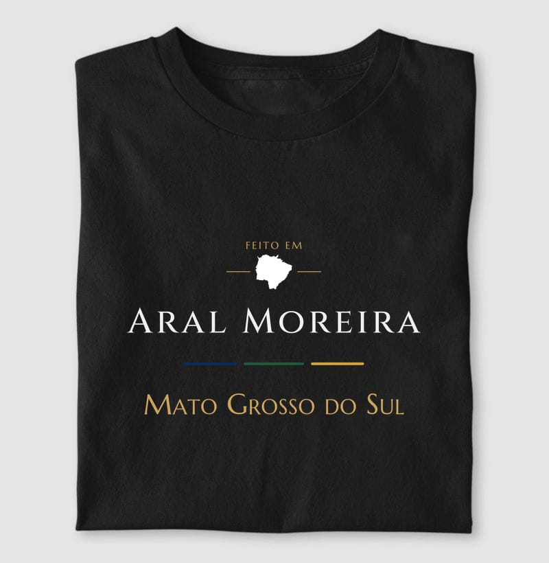 Feito em, Aral Moreira · MS
