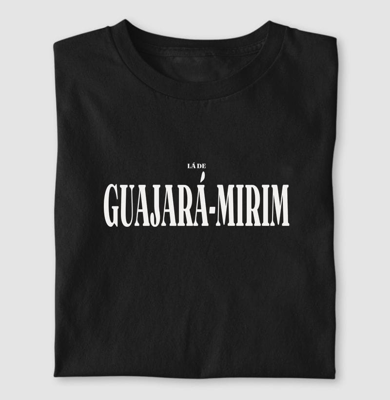 Camiseta Tipografia de Guajará-Mirim