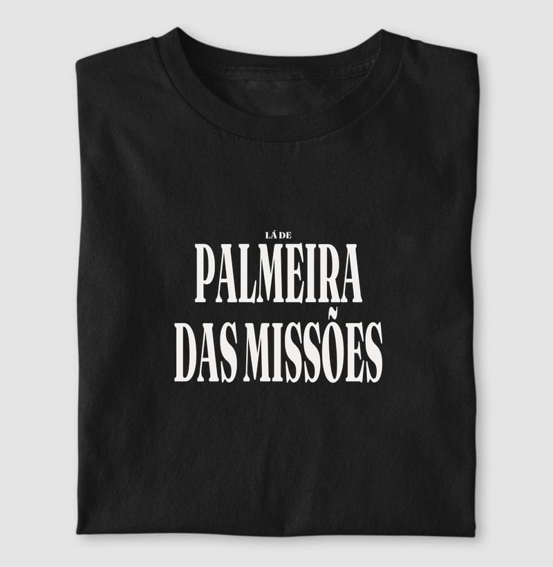 Camiseta Tipografia de Palmeira das Missões