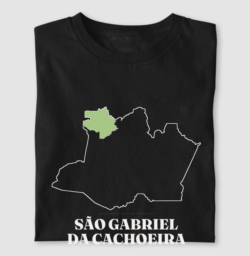 Camiseta Traço de São Gabriel da Cachoeira