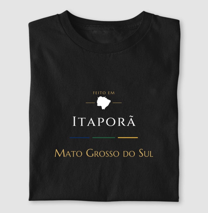 Feito em, Itaporã · MS