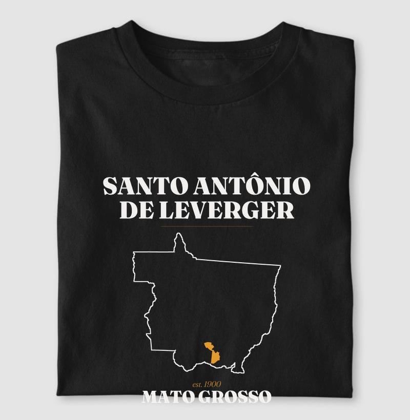 Camiseta Legado de Santo Antônio de Leverger