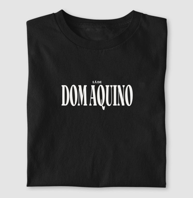 Camiseta Tipografia de Dom Aquino