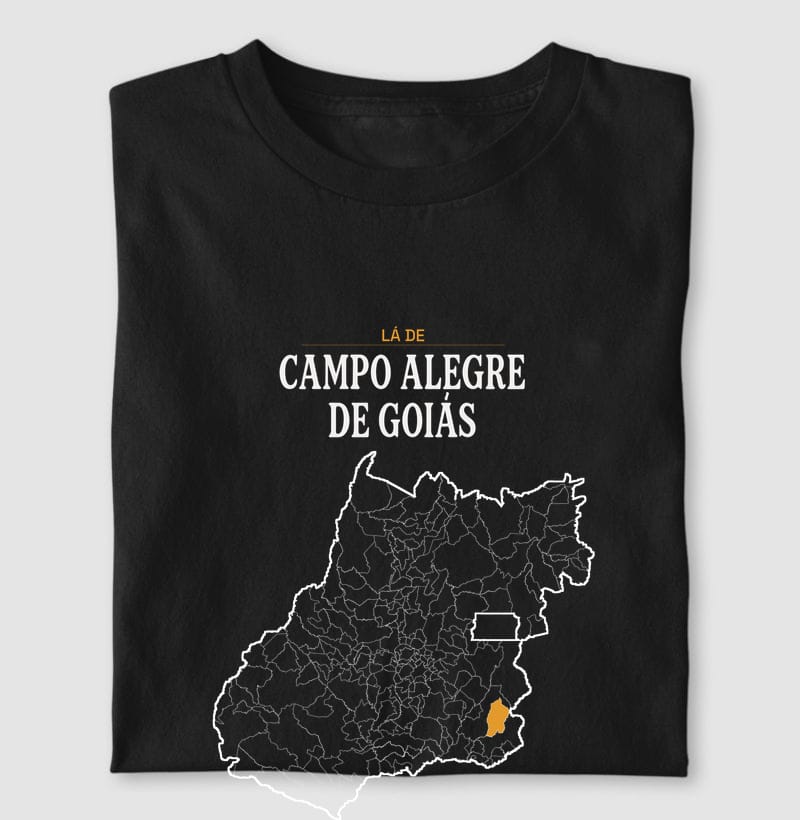 Camiseta Território de Campo Alegre de Goiás
