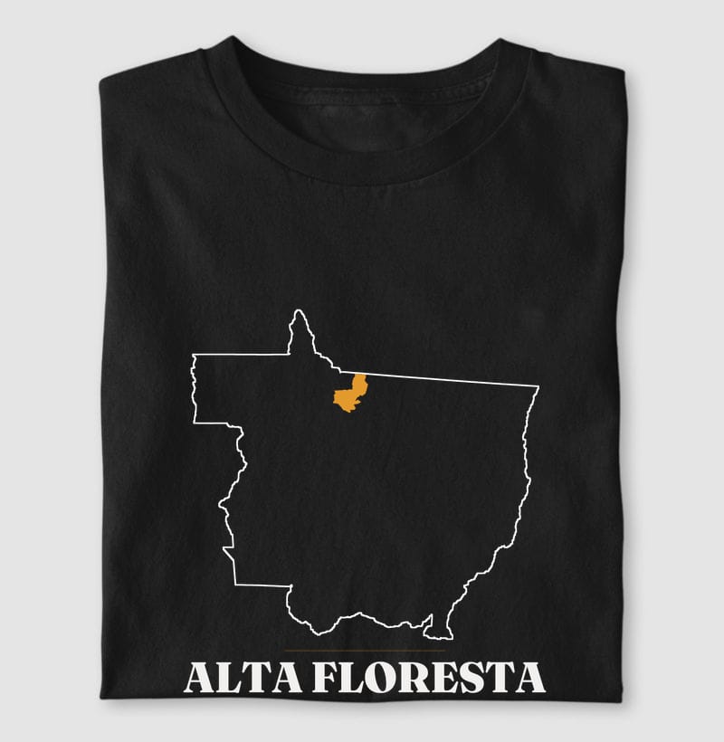 Camiseta Traço de Alta Floresta